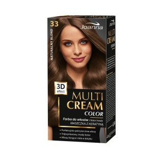 Joanna Multi Cream Color Farba do włosów /33/ Naturalny blond