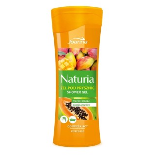 Joanna NATURIA Żel pod prysznic mango i papaja 300 ml