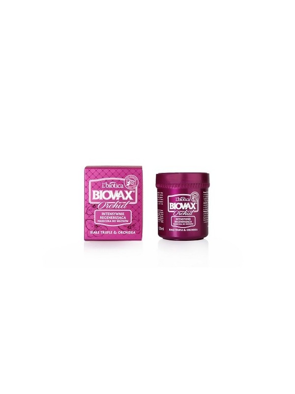 L'biotica BIOVAX GLAMOUR ORCHID Maseczka do włosów 125 ml