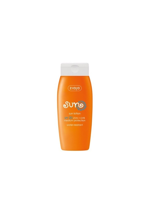 Ziaja Sun Emulsja do opalania wodoodporna ochrona średnia SPF20 150 ml