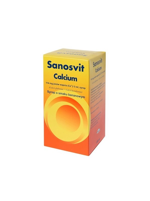 Sanosvit Calcium syrop 150 ml