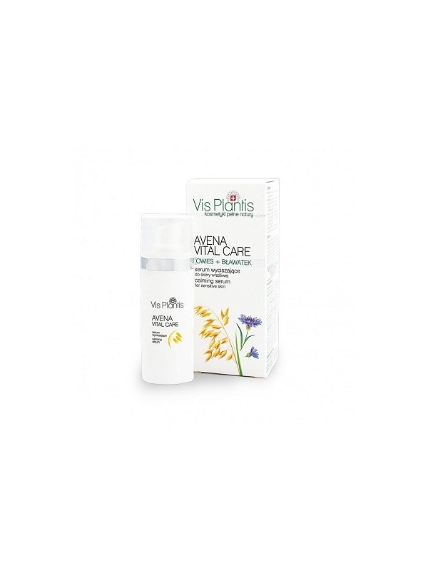 Vis Plantis Avena Vital Care Serum wyciszające do skóry wrażliwej Owies+Bławatek 30 ml