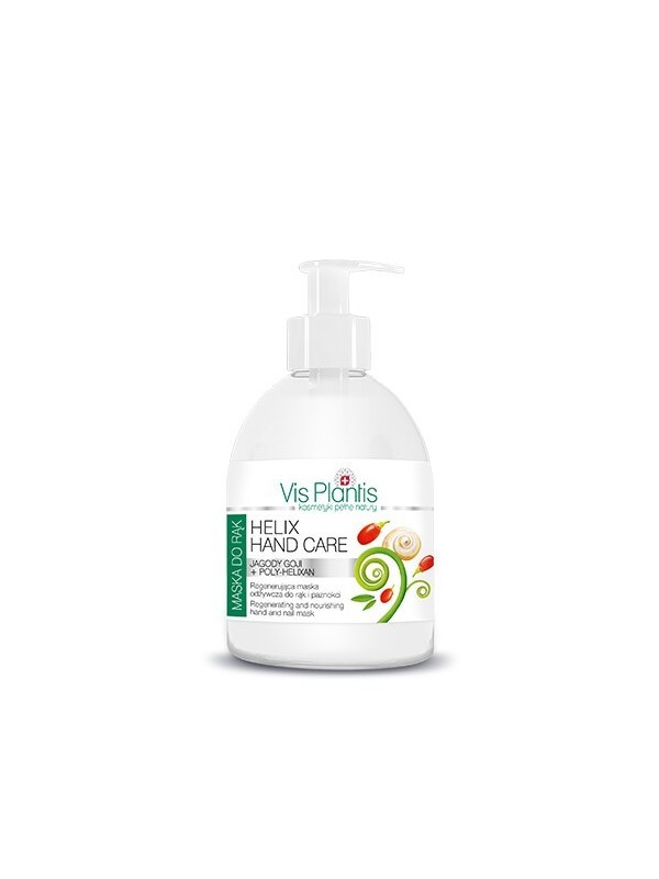 Vis Plantis Helix Hand Care Regenerująca maska odżywcza z filtratem śluzu ślimaka, jagody 300 ml