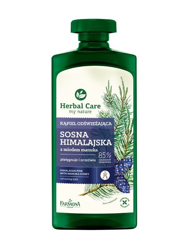 Farmona Herbal Care Kąpiel Odświeżająca Sosna Himalajska z Miodem Manuka 500 ml