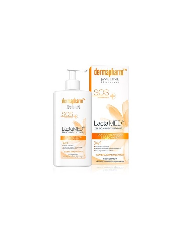 Eveline Demapharm LactaMED żel do higieny intymnej 250 ml