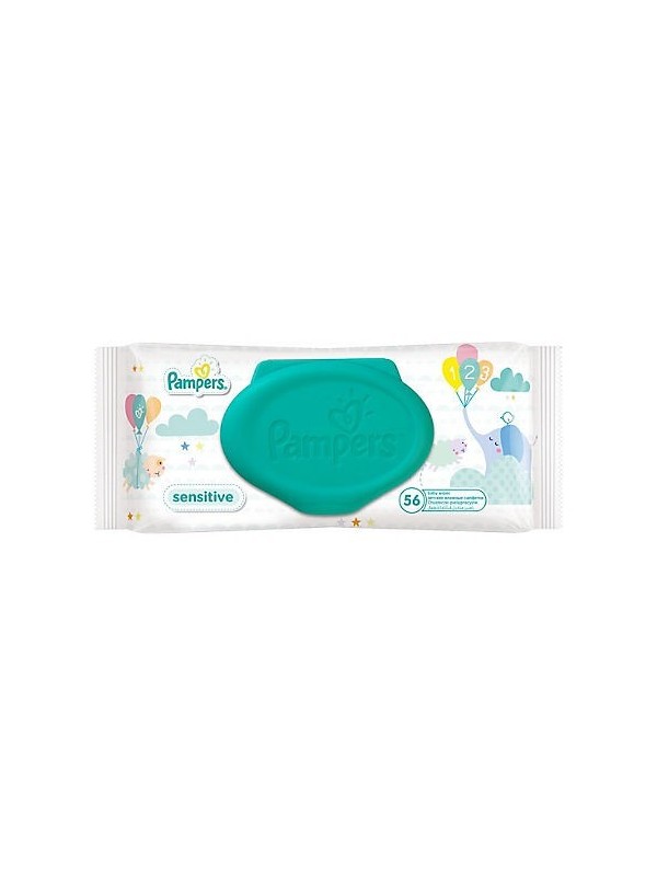 Pampers chusteczki nawilżane Sensitive 52 sztuki