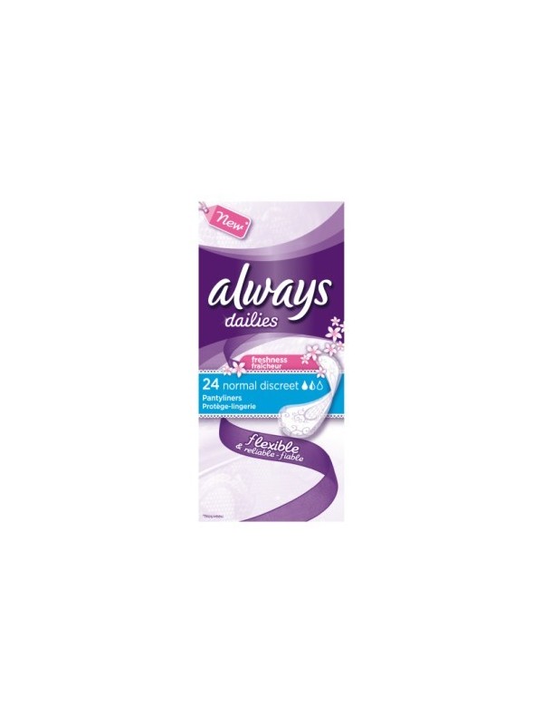 Always Platinum Dailies Liners A20