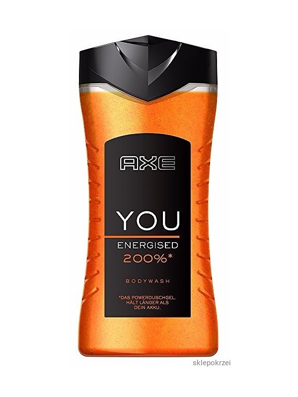 Axe żel pod prysznic You Energized 250 ml