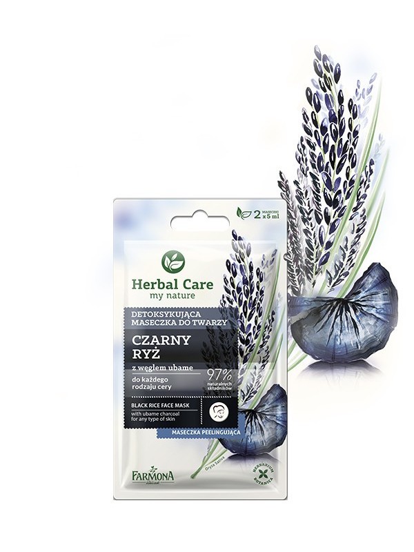 Farmona Herbal Care Maseczka detoksykująca Czarny Ryż 2x5 ml