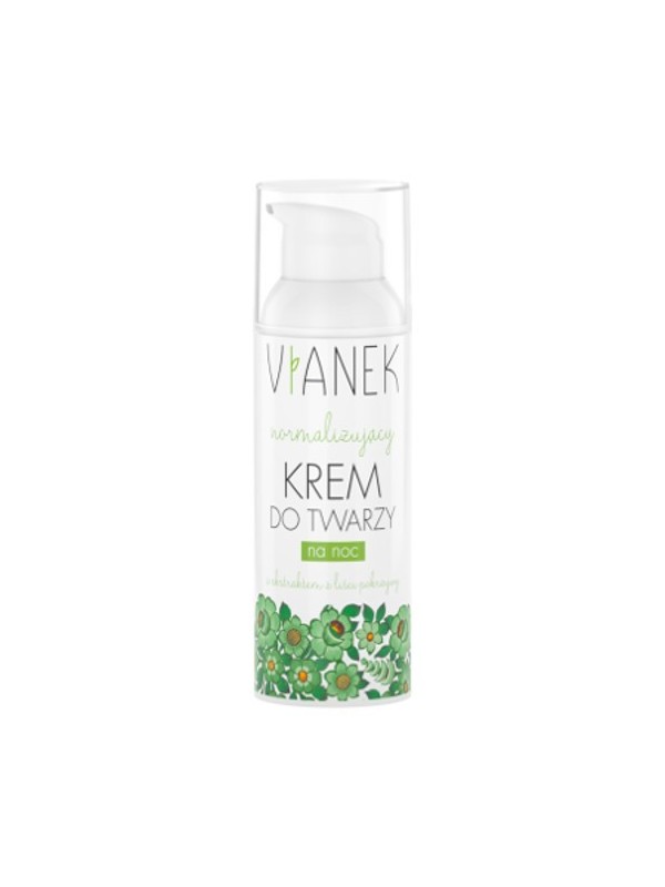 Vianek Normalizujący krem do twarzy na noc 50 ml