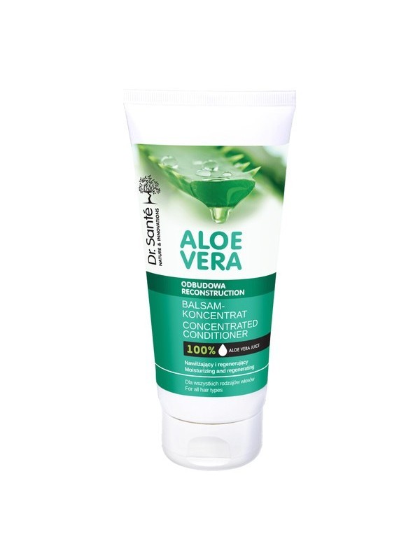 Dr. Sante Aloe Vera Balsam do włosów aloesowy z keratyna do wszystkchi rodzajów włosów 200 ml