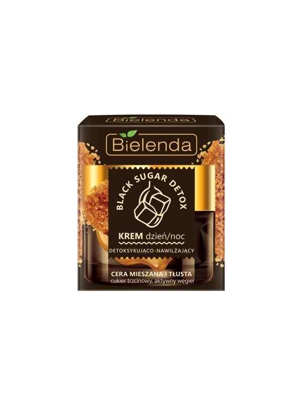 Bielenda BLACK SUGAR DETOX Detoksykująco – nawilżający krem dzień/ noc 50 ml