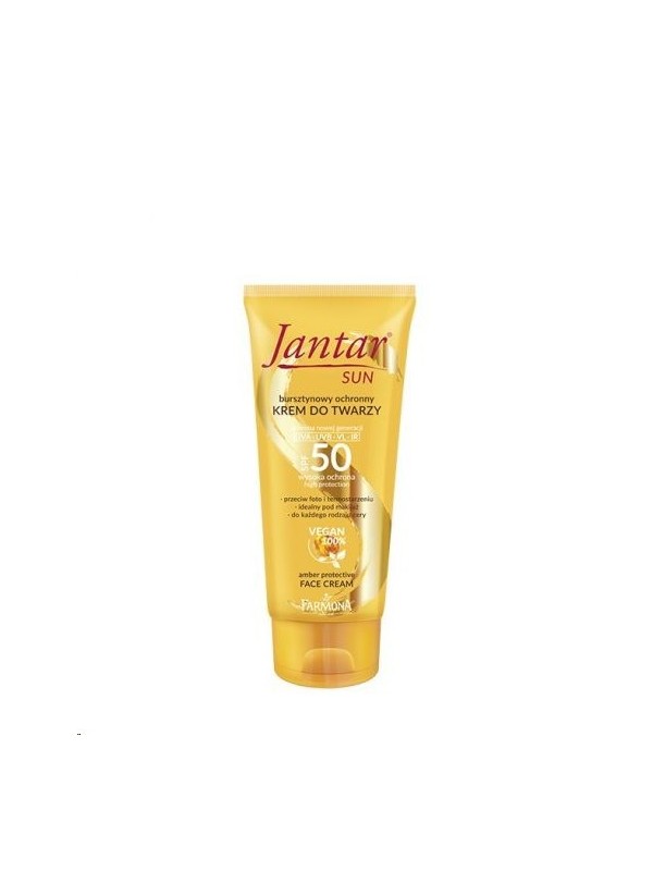 Farmona Jantar Sun Bursztynowy ochronny Krem do twarzy SPF50 50 ml