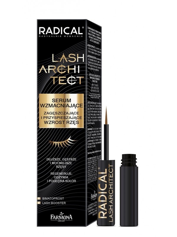 Farmona Radical Lash Architect Serum wzmacniające, zagęszczające i przyspieszające wzrost rzęs 4 ml