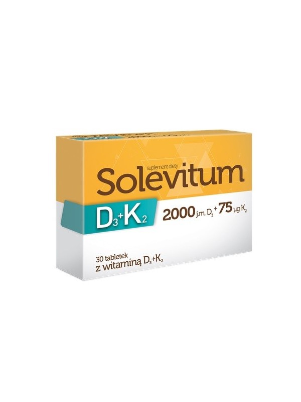 Solevitum D3+K2 30 tabletek