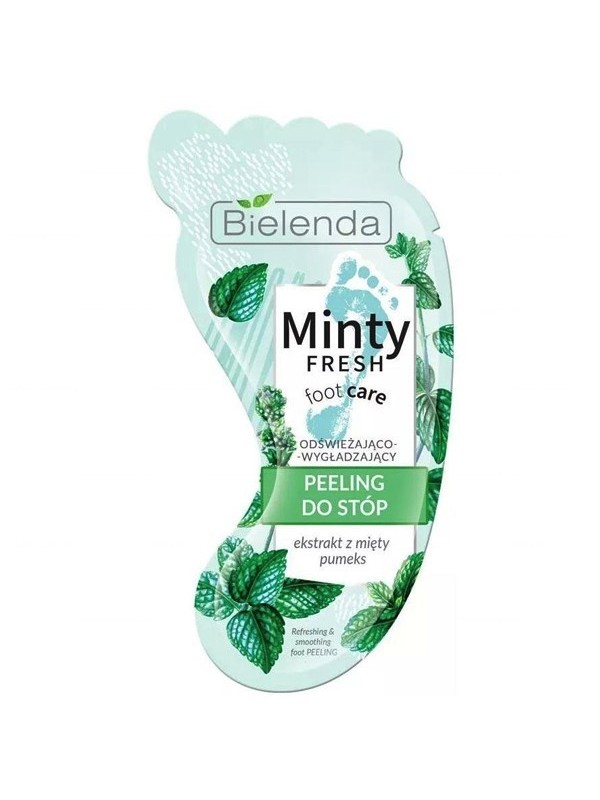 Bielenda MINTY FRESH FOOT CARE peeling do stóp odświeżająco-wygładzający 10 g