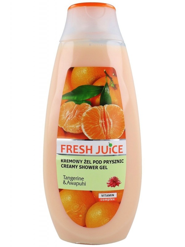 Fresh Juice kremowy Żel pod prysznic Tangerine & Awapuhi 400 ml