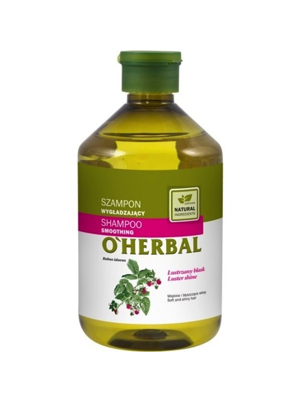 O'Herbal Szampon do włosów wygładzający z ekstraktem z maliny 500 ml