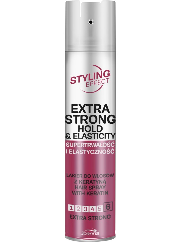 Joanna STYLING effect Lakier do włosów z kreatyną extramocny 250 ml