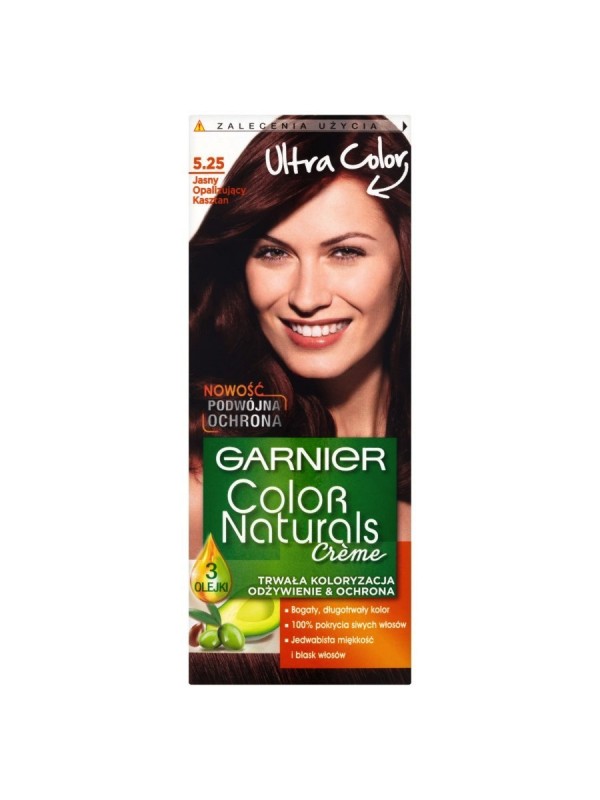 Garnier Color Naturals Farba do włosów /5.25/ Jasny opalizujący kasztan