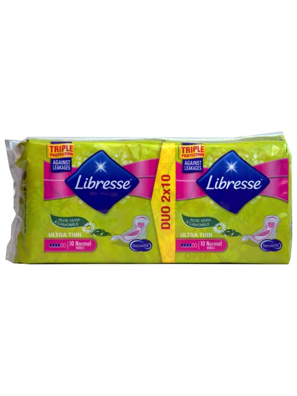 Libresse Aloe Vera i Rumianek podpaski Normal  2 x10 sztuk