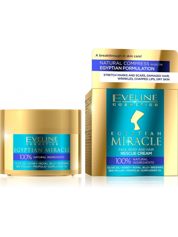 Eveline Egyptian Miracle Krem ratunek do twarzy, ciała i włosów 50 ml