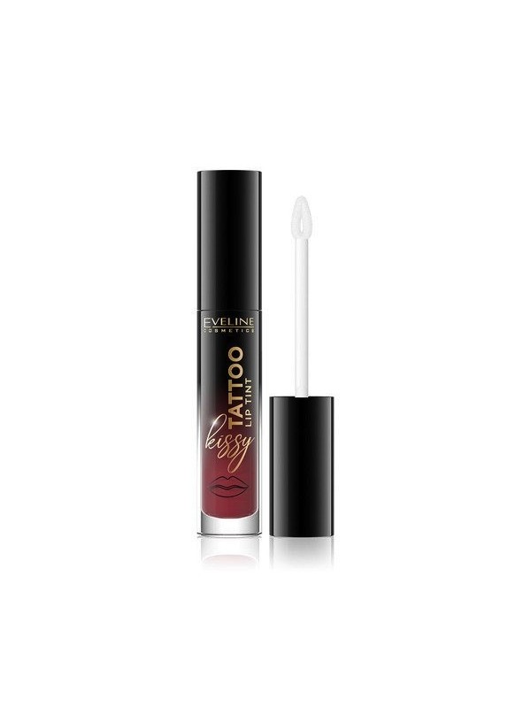 Eveline Kissy Tattoo Lip Tint Długotrwała pomadka w płynie /02/ Juicy Red