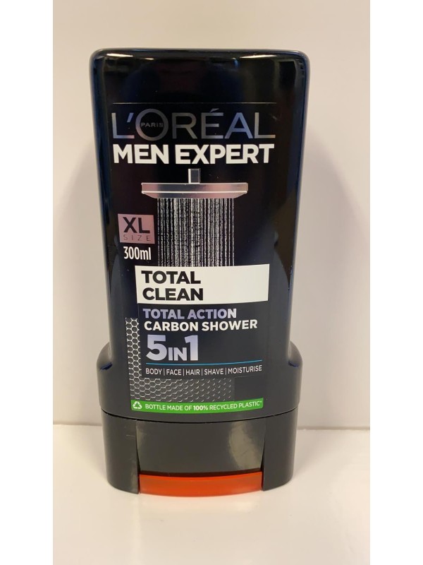 Loreal Men Expert Żel pod prysznic dla meżczyzn Total Clean 300 ml