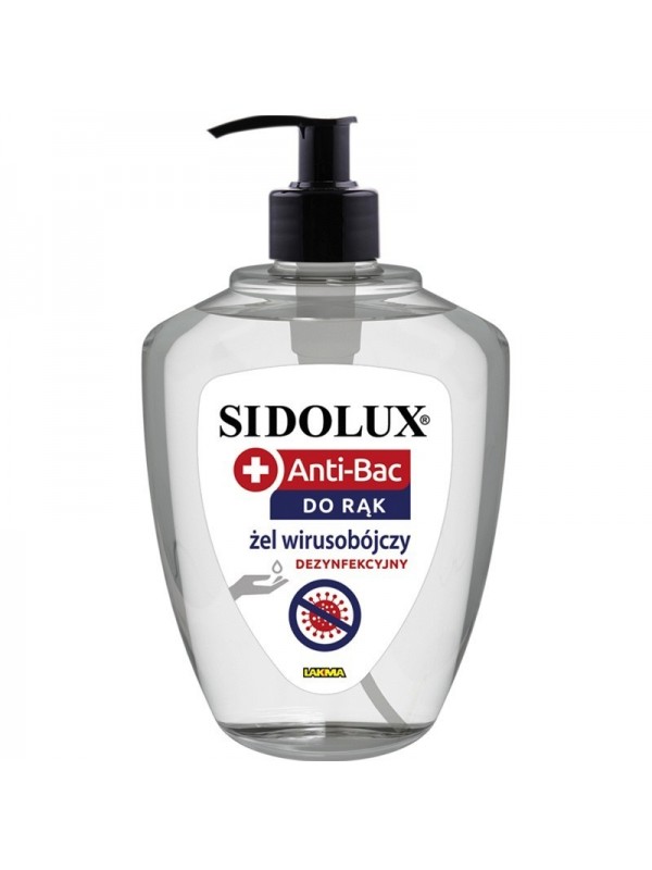 Sidolux Anti-Bac Żel do rąk antybakteryjny 500 ml