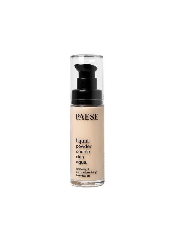 Paese Podkład wodoodporny Liquid Powder Double Skin Aqua 10A jasny beż 30 ml