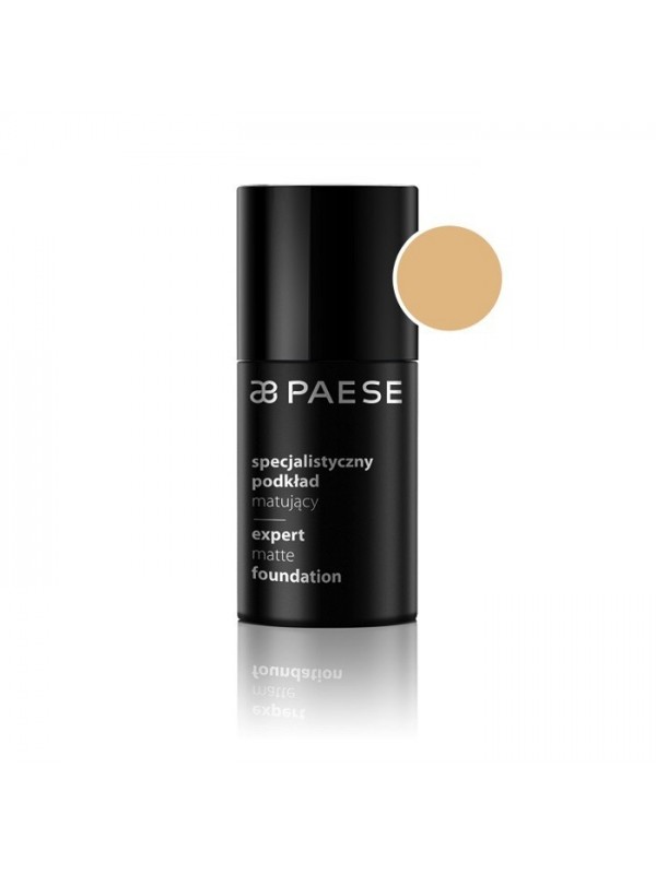 Paese Expert Matte Foundation Podkład Matujący 501 ciepły beż 30 ml