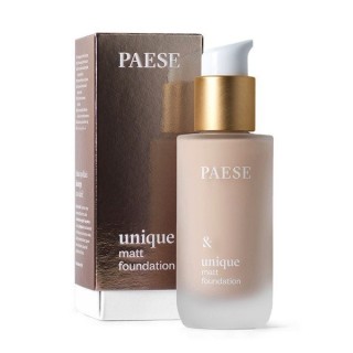 Paese Pielęgnujący podkład matujący Unique Matt Foundation 601N Porcelain 30 ml