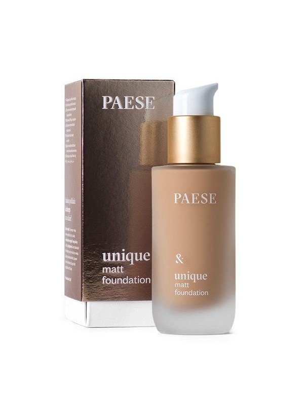 Paese Pielęgnujący podkład matujący Unique Matt Foundation 605W Beige 30 ml