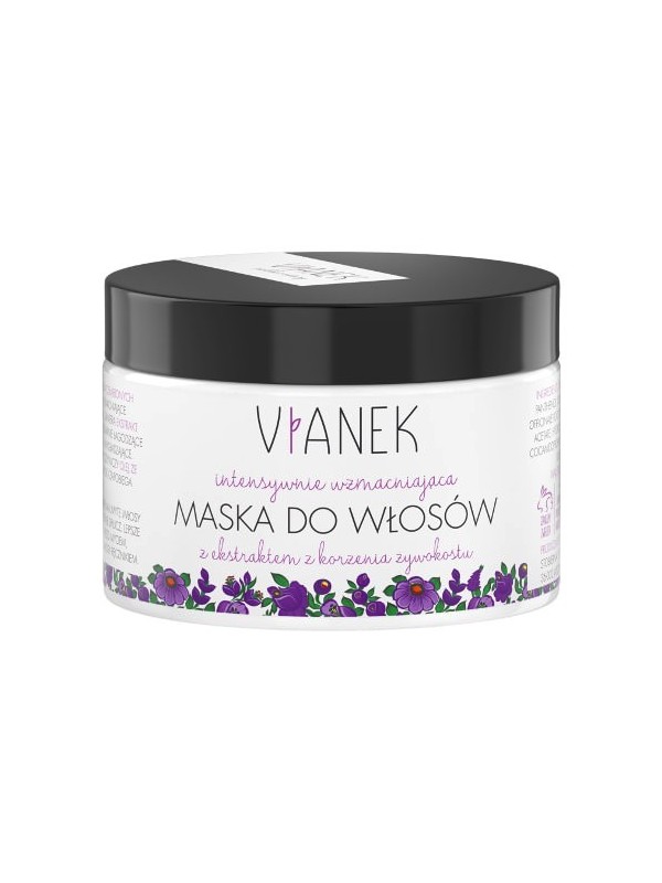 Vianek Wzmacniająca maska do włosów z ekstraktem z kożenia żywokostu 150 ml