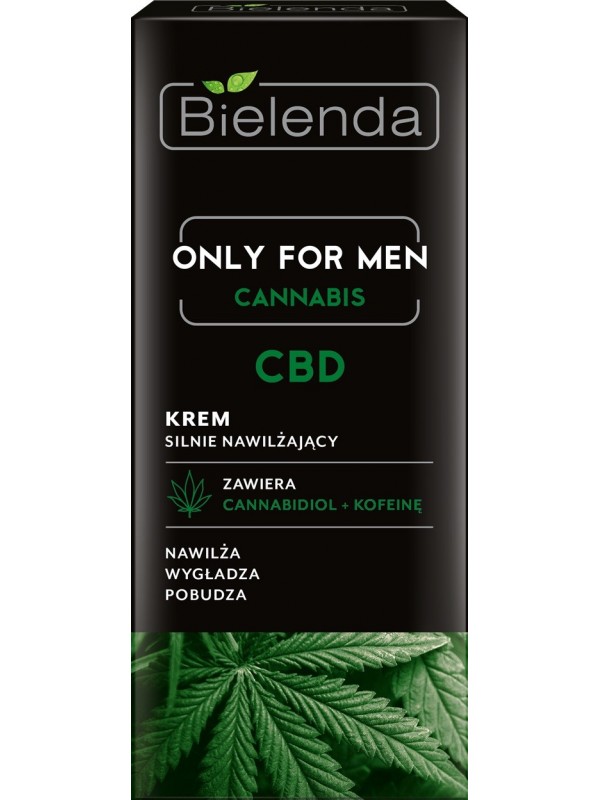 Bielenda OFM CANNABIS Krem do twarzy dla mężczyzn silnie nawilżający 50 ml