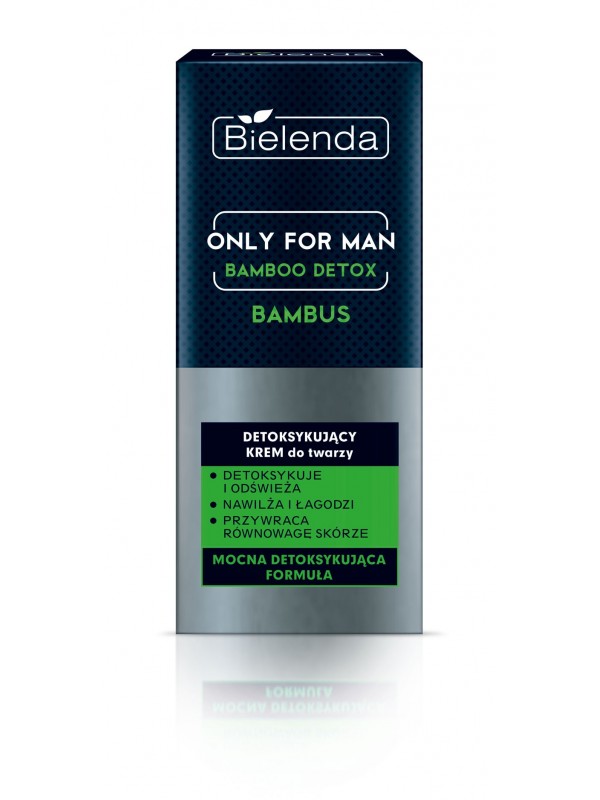 Bielenda OFM BAMBOO DETOX Krem do twarzy detoksykujący dla mężczyzn 50 ml