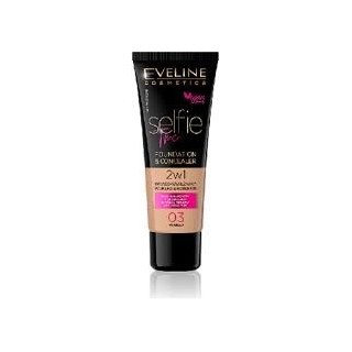 Eveline Selfie Time Podkład 2w1 kryjąco-nawilżający /03/ Vanilla 30 ml