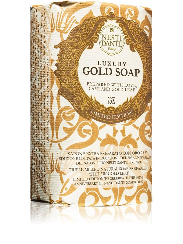 Nesti Dante Mydło w kostce  Luxury Gold 250 g