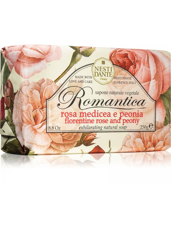 Nesti Dante Mydło w kostce Romantica Florentine and Peony 250 g