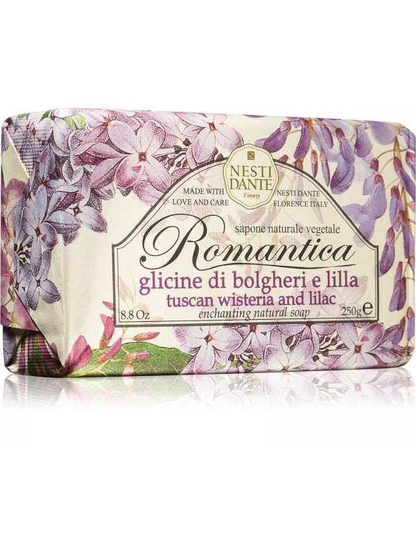 Nesti Dante Mydło w kostce Romantica Tuscan Wisteria and Lilac 250 g