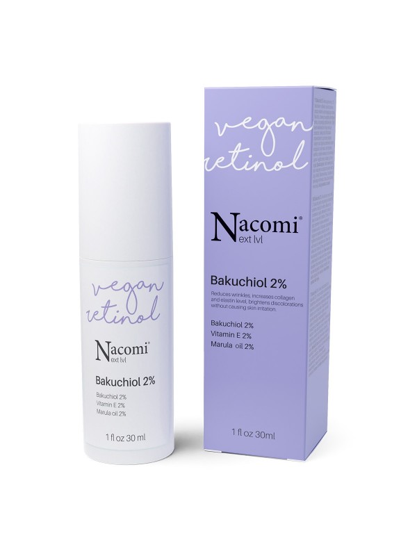 Nacomi Next Level Rewolucyjne Serum do twarzy z bakuchiolem 2% 30 ml