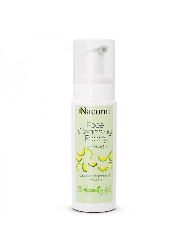 Nacomi Pianka oczyszczająca do twarzy Avocado 150 ml