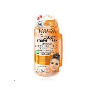 Eveline Power Shake Mask Odżywcza Bio Maseczka-peeling z priobiotykami 5w1 10 ml