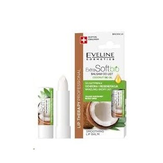 Eveline Lip Therapy Professional Balsam ochrony do ust Extra Soft Bio Kokos 4 g