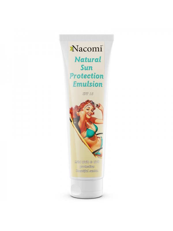 Nacomi Emulsja do opalania z filtrem SPF15 150 ml