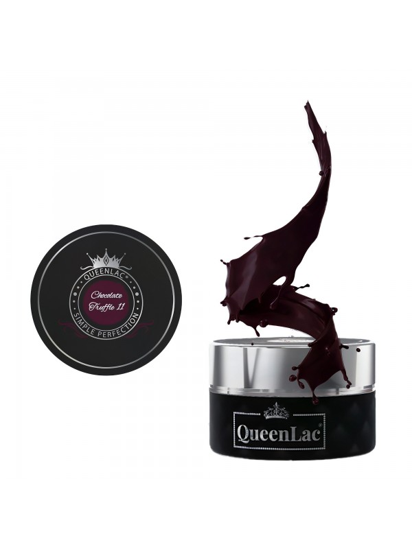 QueenLac Lakier UV do paznokci /12/ Chocolate Truffle 5 ml