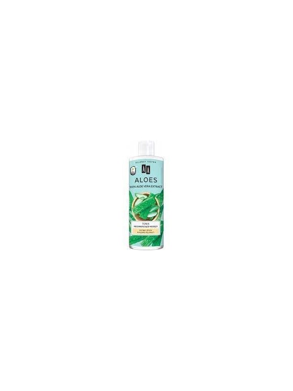 AA Aloes 100% aloe vera extract Tonik regenerująco-kojący 400 ml