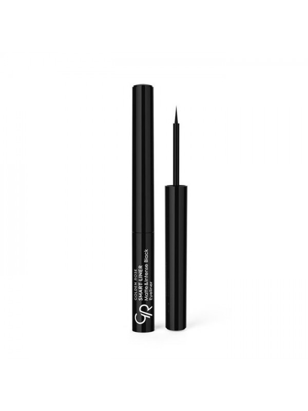 Golden Rose Smart Liner Matte&Intense Black Eyeliner w płynie z filcową końcówką 2,7 ml