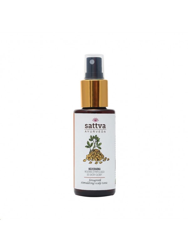 Sattva Ayurveda Wcierka do skóry głowy stymulująca Kozieradka 100 ml