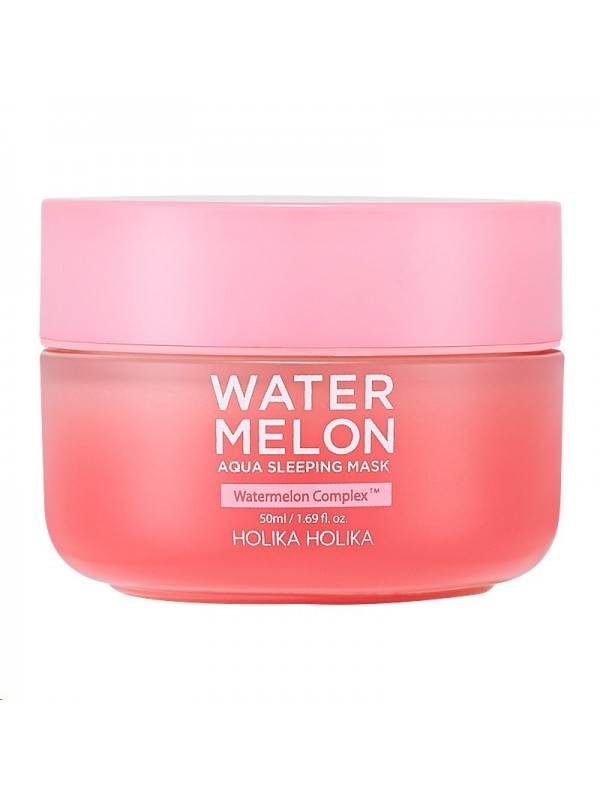 Holika Holika Watermelon Aqua Sleeping Mask - Maseczka do twarzy z ekstraktem z Arbuza 50 ml